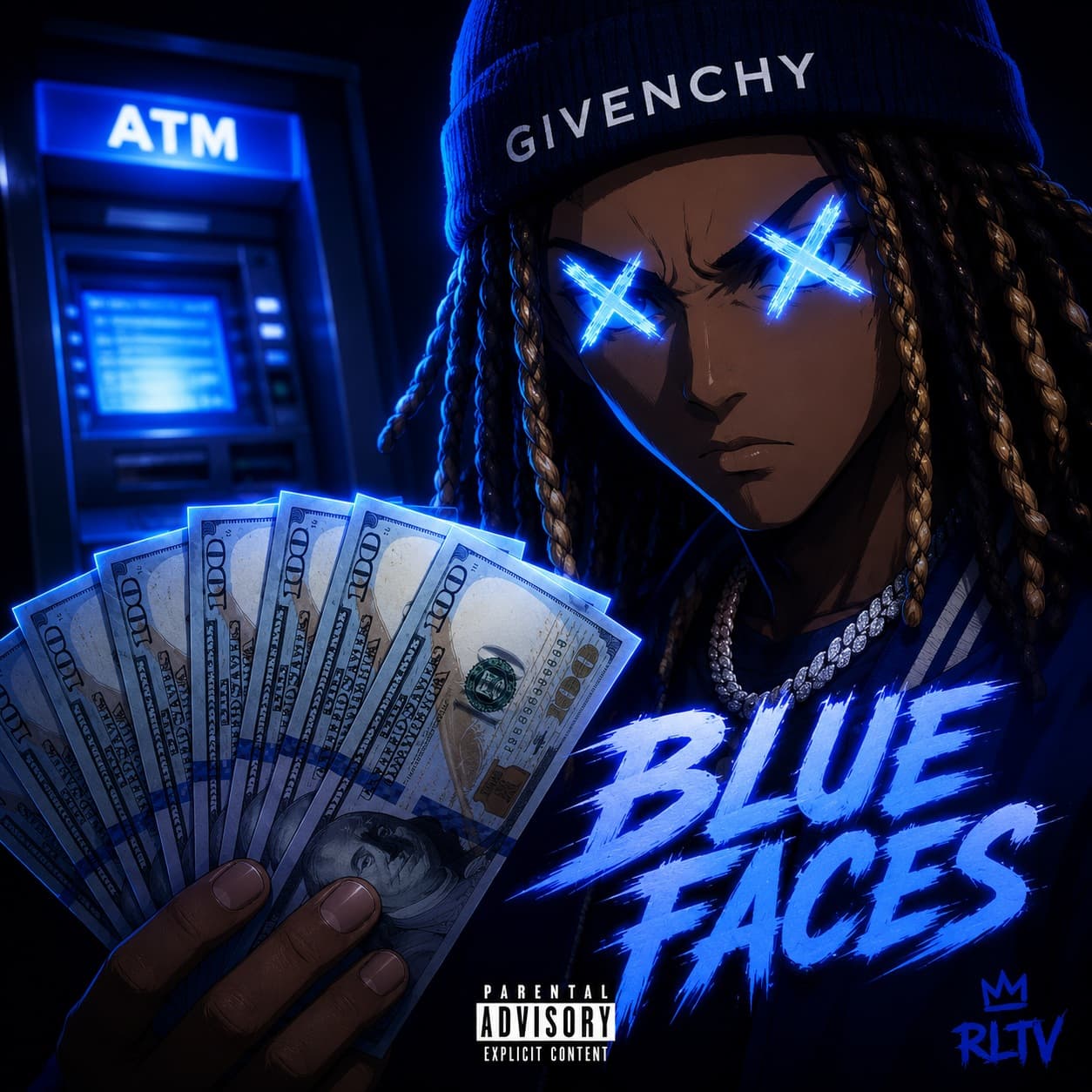 Blue Faces